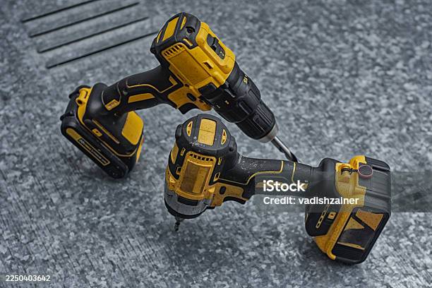 Power tool in action