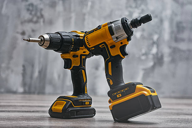 Power tool in action