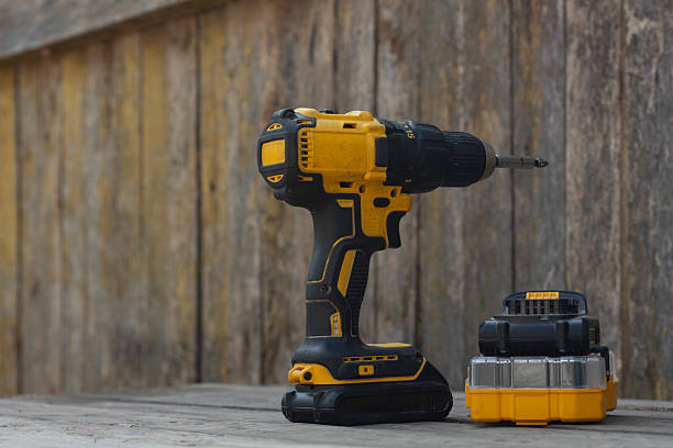Power tool in action